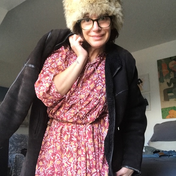 Shearling Vintage Coat - Picture 2 of 14